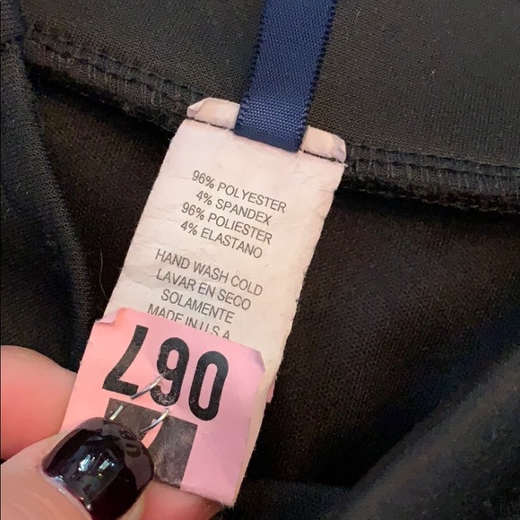 W T D black cut out 2 piece skirt set - Picture 6 of 7